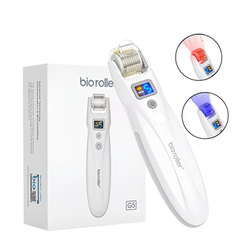 Dermaroller Bio Roller Microagujas Terapia Cabello Facial