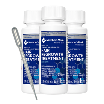 Minoxidil Member's Mark 5% 3 meses +gotario