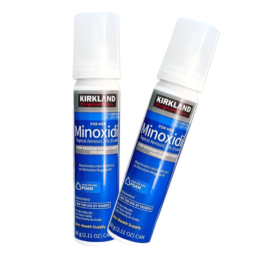 Minoxidil Kirkland 5% Espuma 2 Meses de Tratamiento Crecimiento Capilar