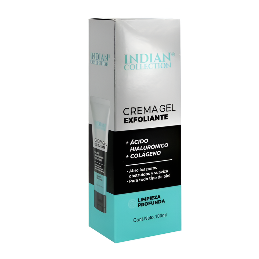 Crema Gel Exfoliante Facial para Hombre – 100 ml Indian Collection