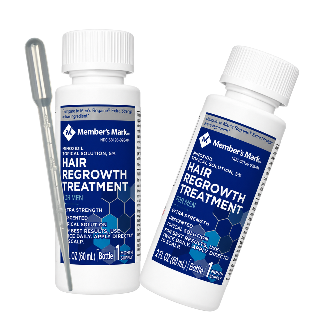 Minoxidil Member’s Mark 5% 2 meses +gotario