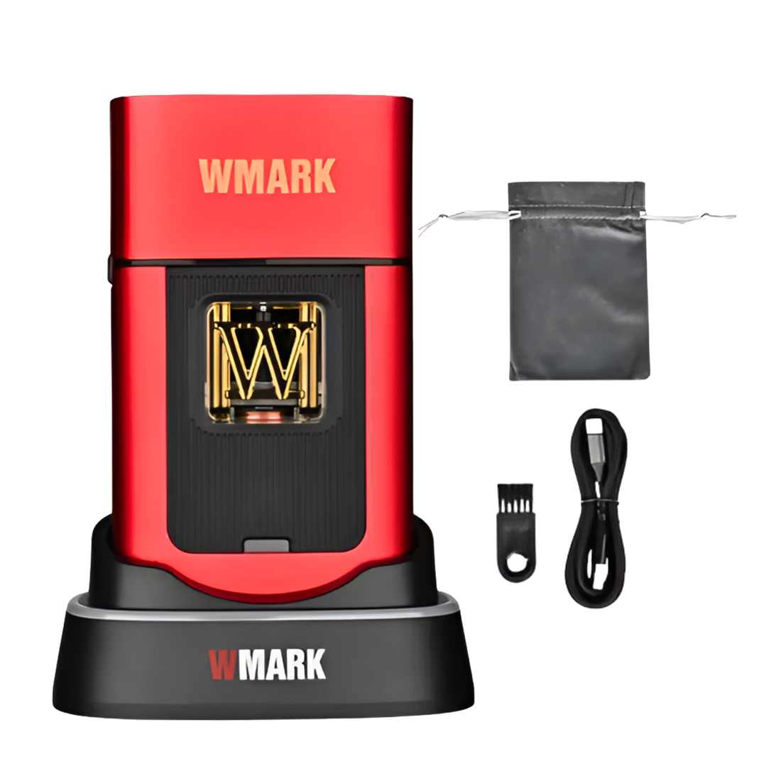 Afeitadora Wmark Profesional Ng-xs1 Motor Vector 10000rpm Rojo